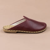 Men's Scarlet Barefoot Slippers From Atlantis Handmade Shoes