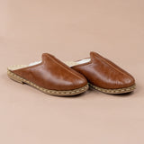 Men's Antique Brown Shearlings from Atlantis Handmade Shoes