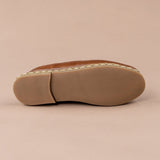 Men's Antique Brown Shearlings from Atlantis Handmade Shoes