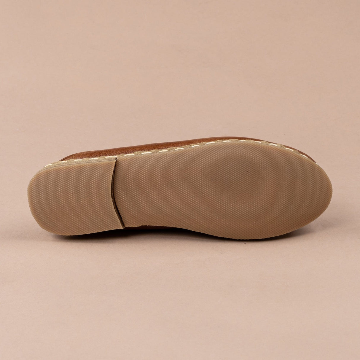 Women's Antique Brown Slippers from Atlantis Handmade Shoes