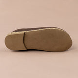 Women's Coffee Barefoot Shearlings from Atlantis Handmade Shoes