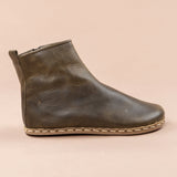 Men's Green Barefoot Boots From Atlantis Handmade Shoes