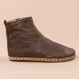 Men's Coffee Barefoot Boots From Atlantis Handmade Shoes