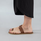 Lion Barefoot Thong Sandals from Atlantis Handmade Shoes