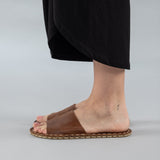 Lion Barefoot Slide Sandals from Atlantis Handmade Shoes