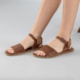 Lion Opened Toe Barefoot Sandals from Atlantis Handmade Shoes