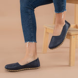 Blue Barefoot Ballet Flats from Atlantis Handmade Shoes
