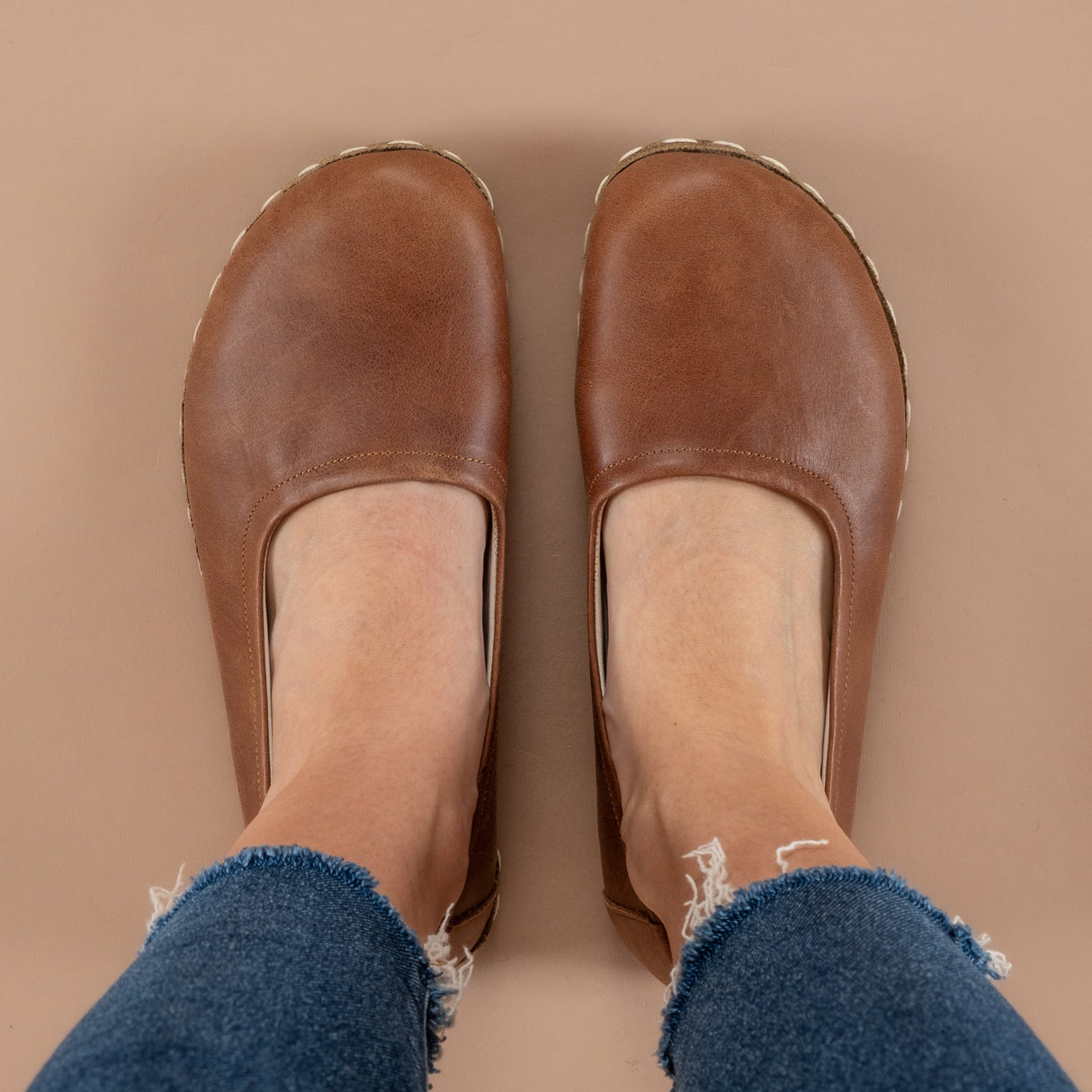 Lion Barefoot Ballet Flats from Atlantis Handmade Shoes