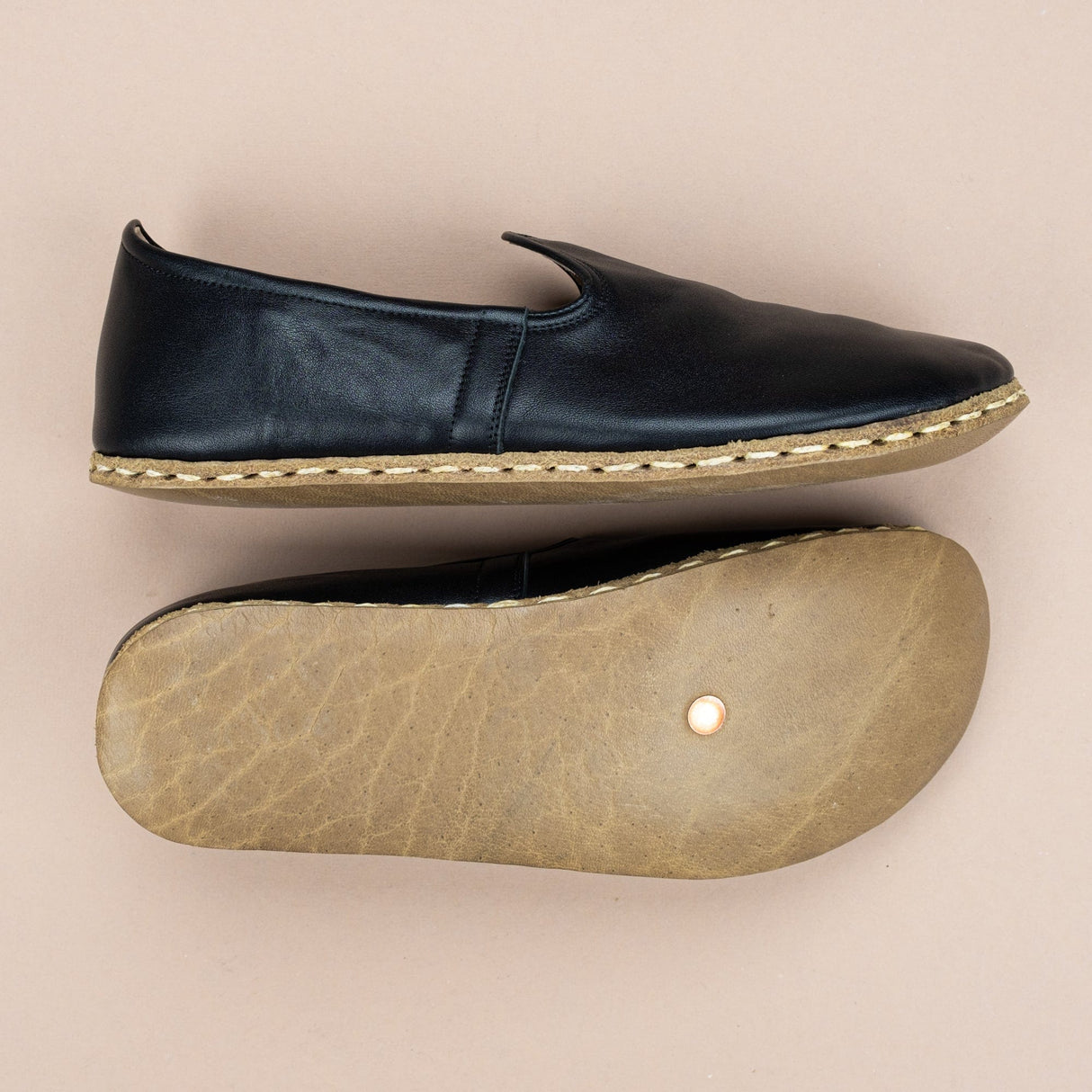 Women's Black Barefoots from Atlantis Handmade Shoes