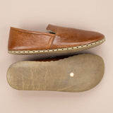 Women's Brown Minimalists from Atlantis Handmade Shoes
