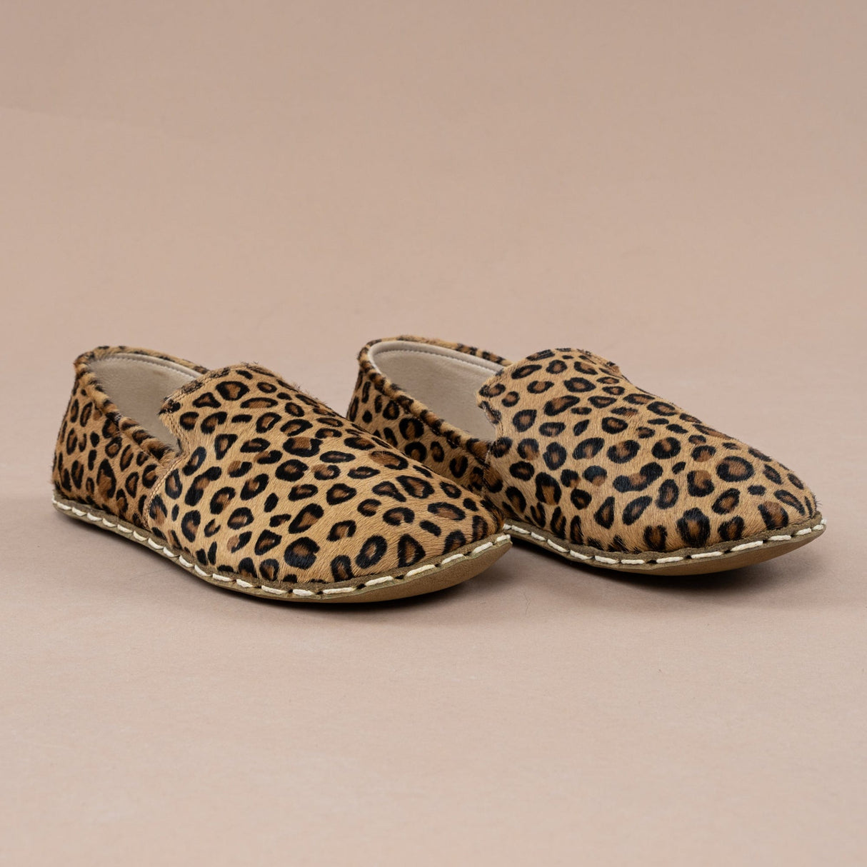 Men's Leopard Minimalists from Atlantis Handmade Shoes