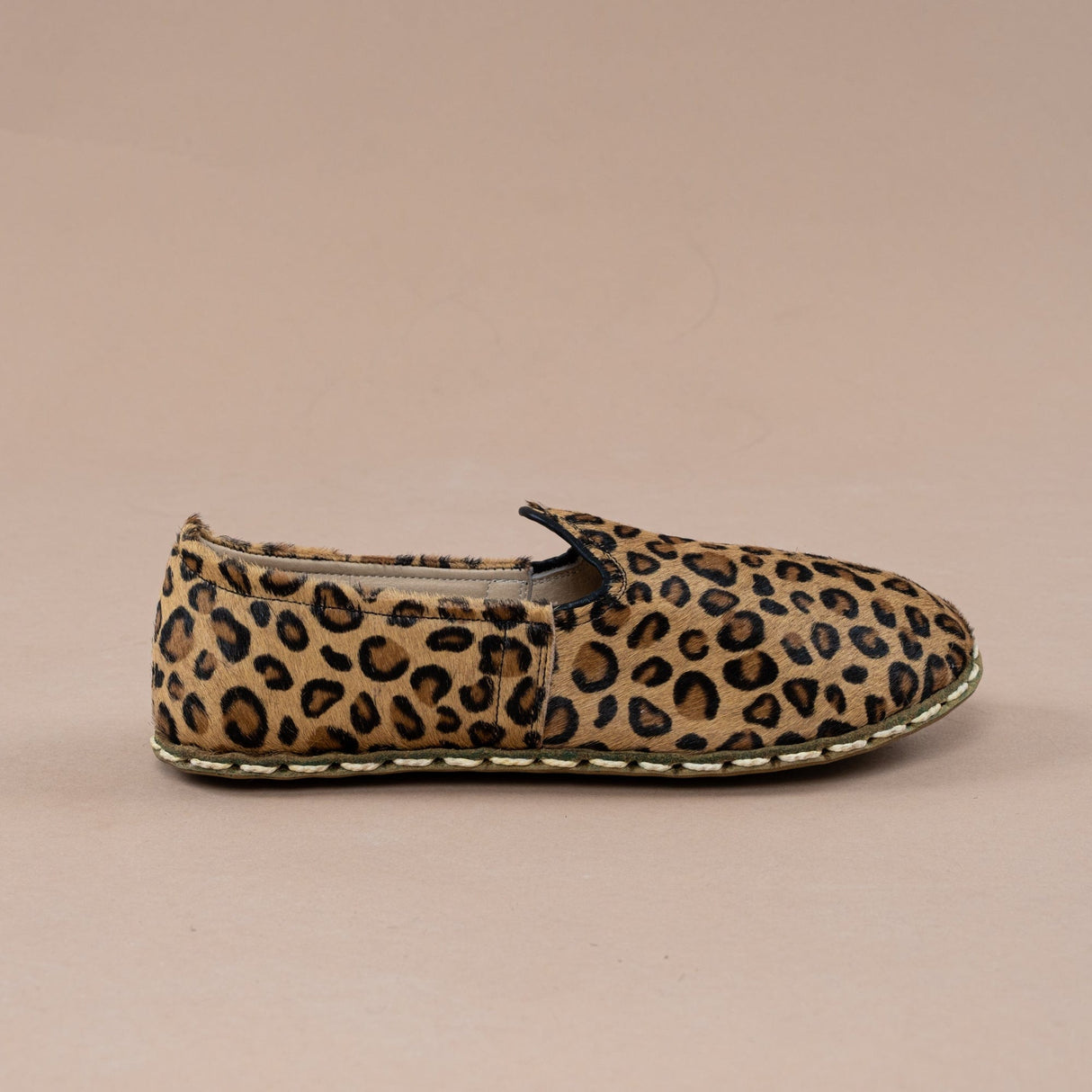 Men's Leopard Barefoots from Atlantis Handmade Shoes