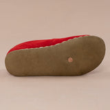 Men's Red Minimalists from Atlantis Handmade Shoes