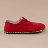 Men's Red Oxfords from Atlantis Handmade Shoes
