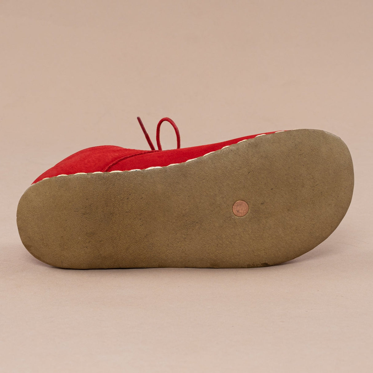 Women's Red Oxfords from Atlantis Handmade Shoes