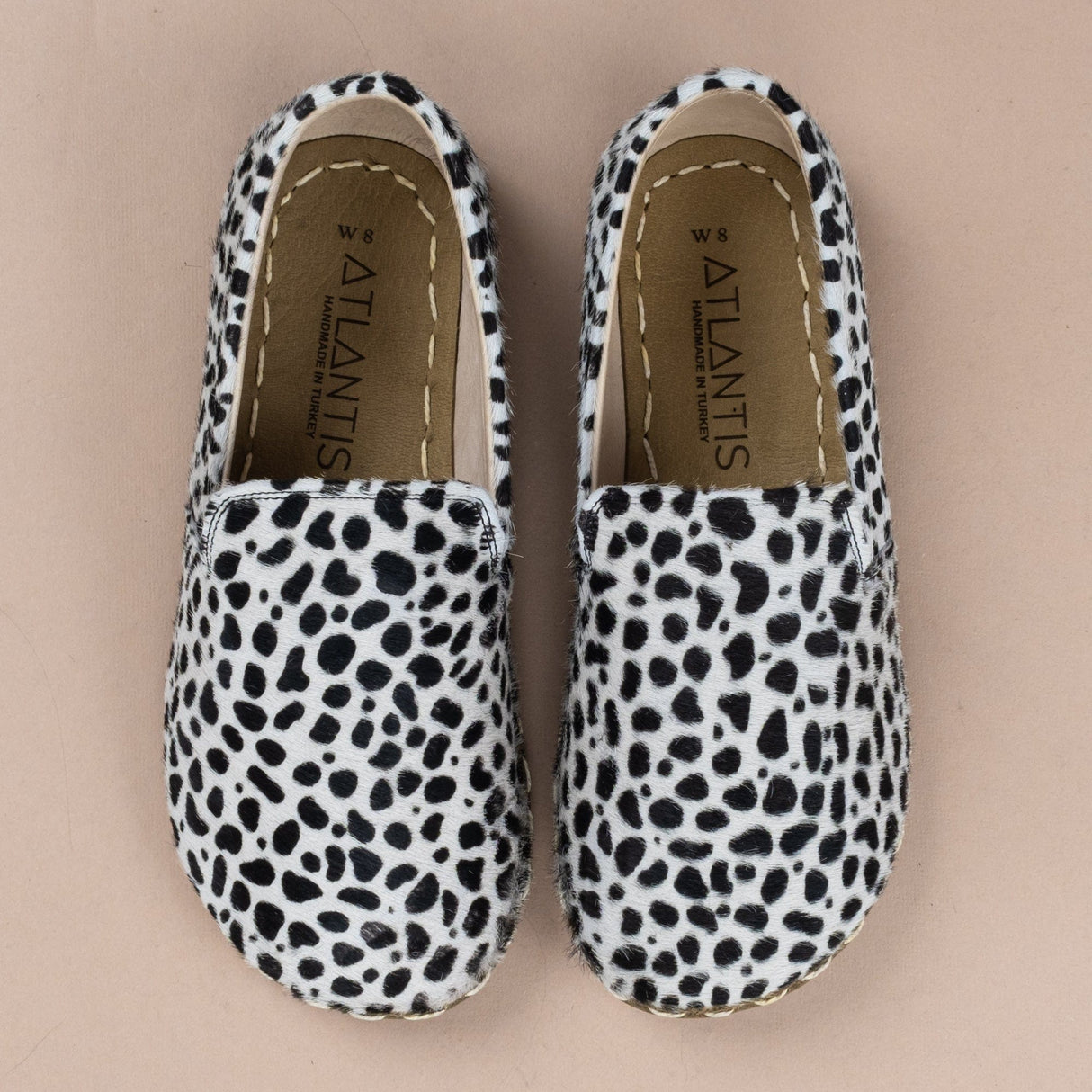 Women's Polka Dots Minimalists from Atlantis Handmade Shoes