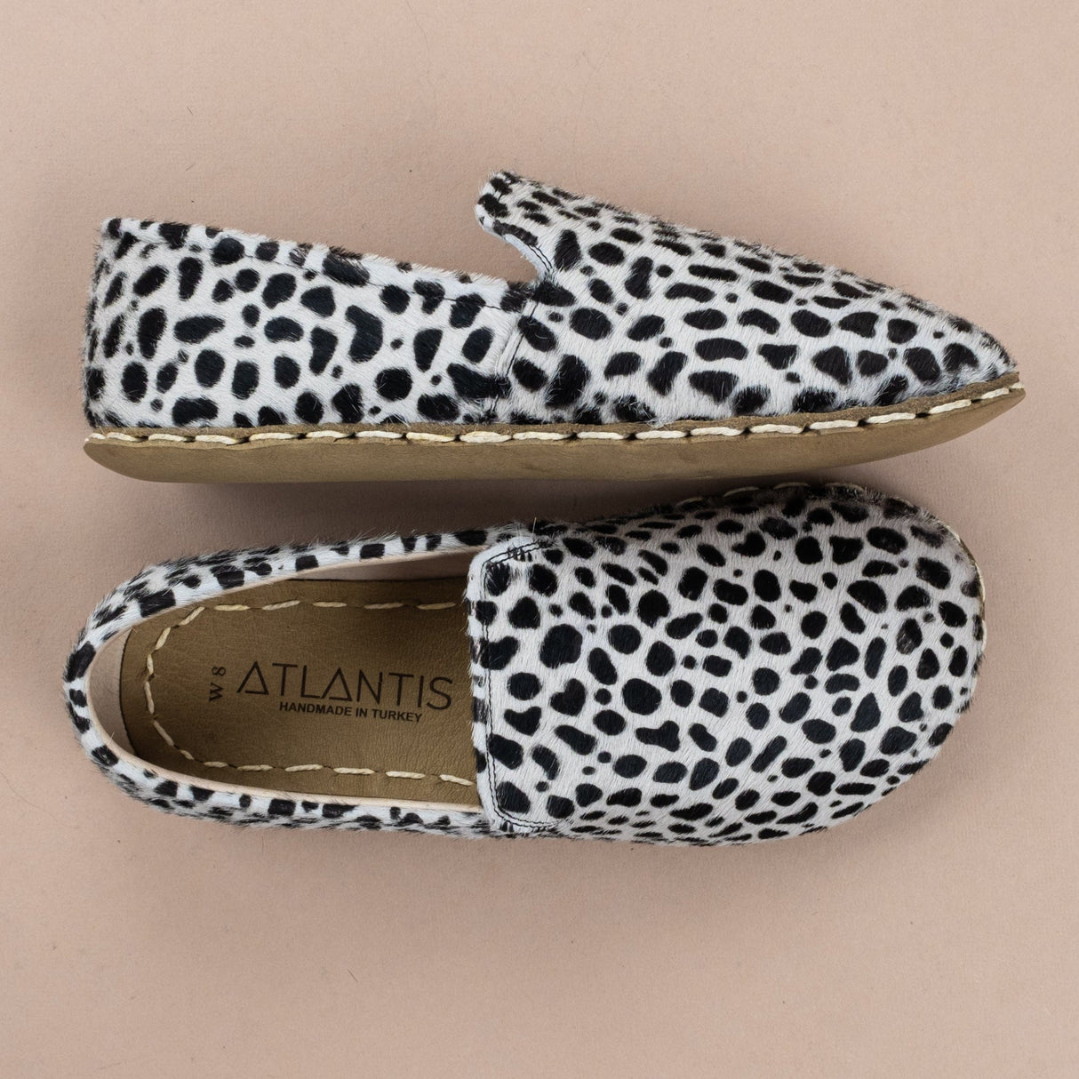 Women's Polka Dots Minimalists from Atlantis Handmade Shoes