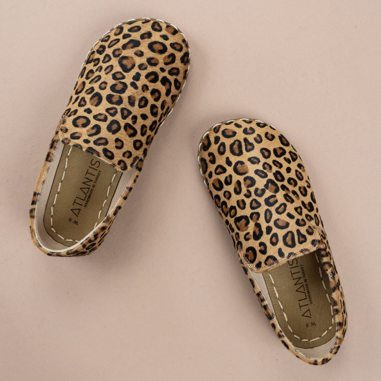 Men's Leopard Minimalists from Atlantis Handmade Shoes