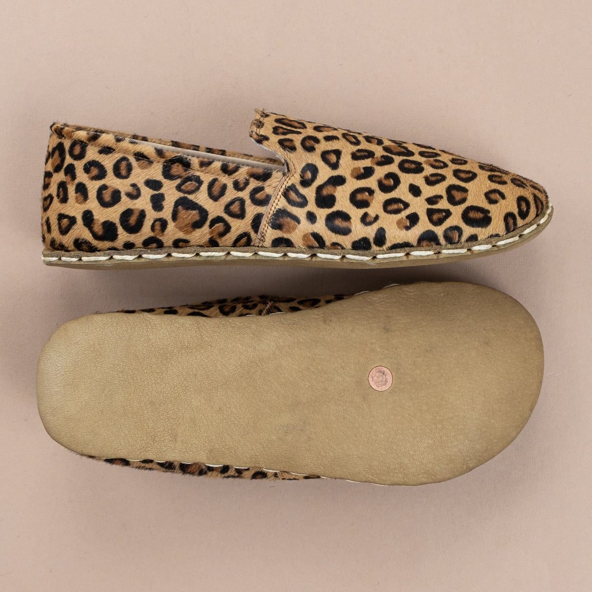 Men's Leopard Minimalists from Atlantis Handmade Shoes