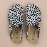 Women's Polka Dots Barefoot Slippers from Atlantis Handmade Shoes