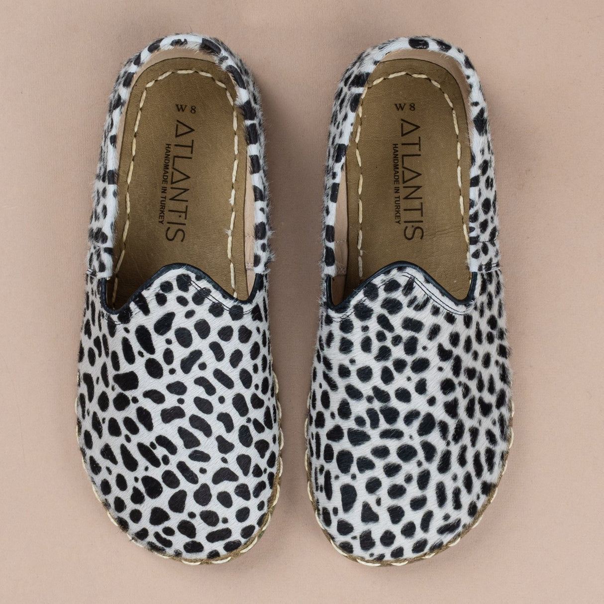 Women's Polka Dots Barefoots from Atlantis Handmade Shoes