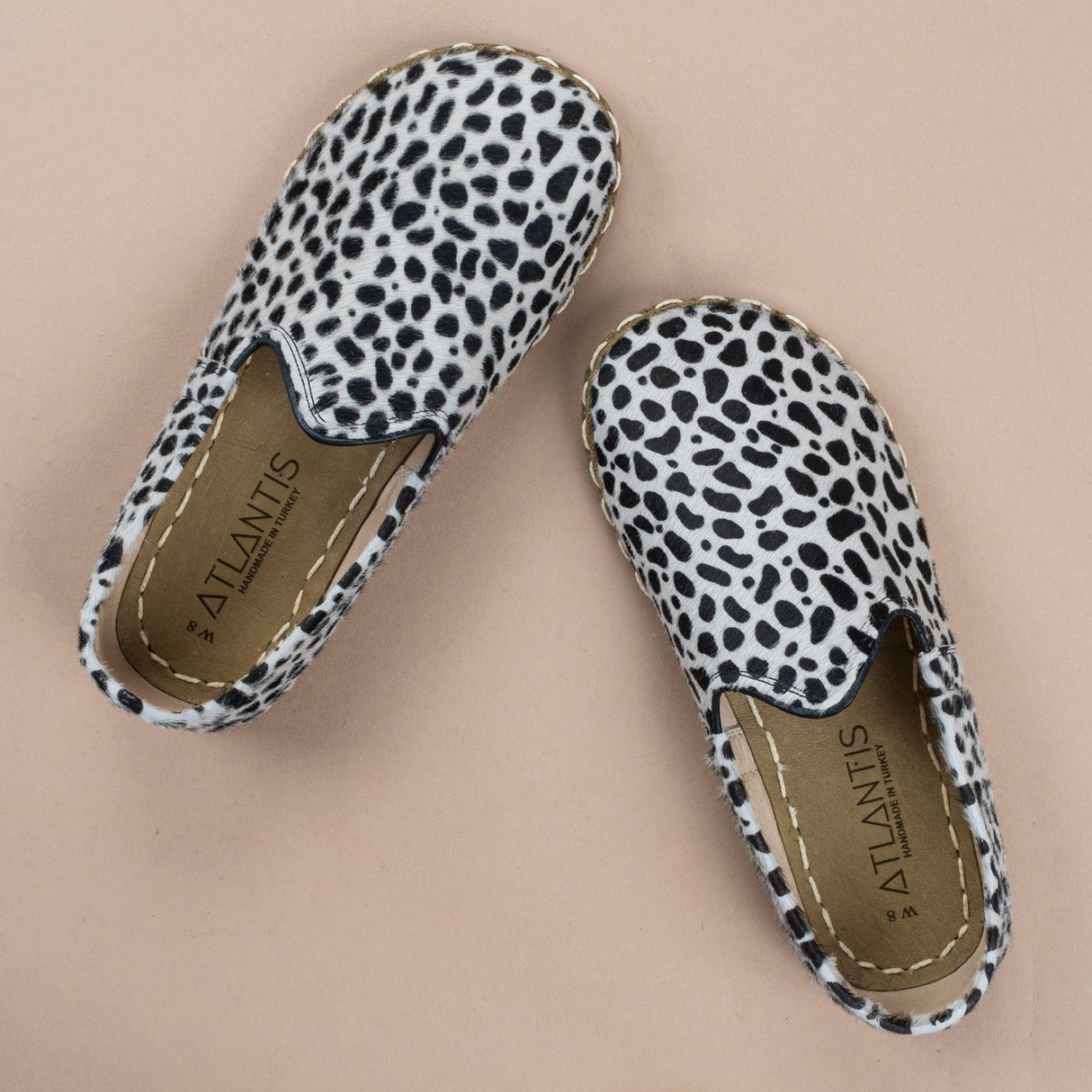 Women's Polka Dots Barefoots from Atlantis Handmade Shoes