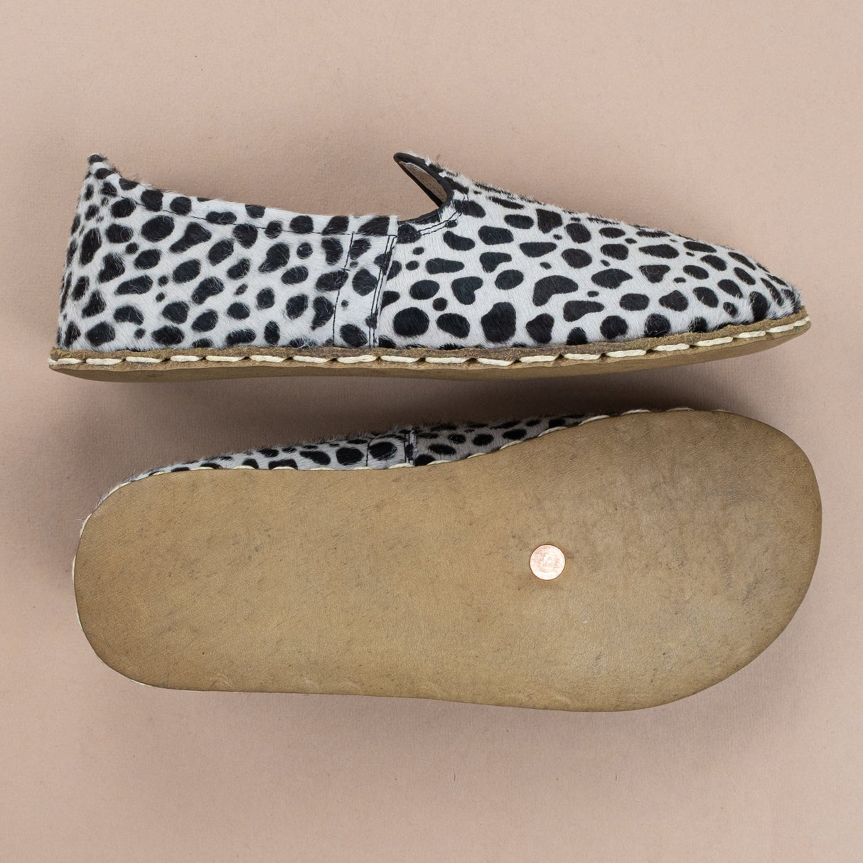 Women's Polka Dots Barefoots from Atlantis Handmade Shoes