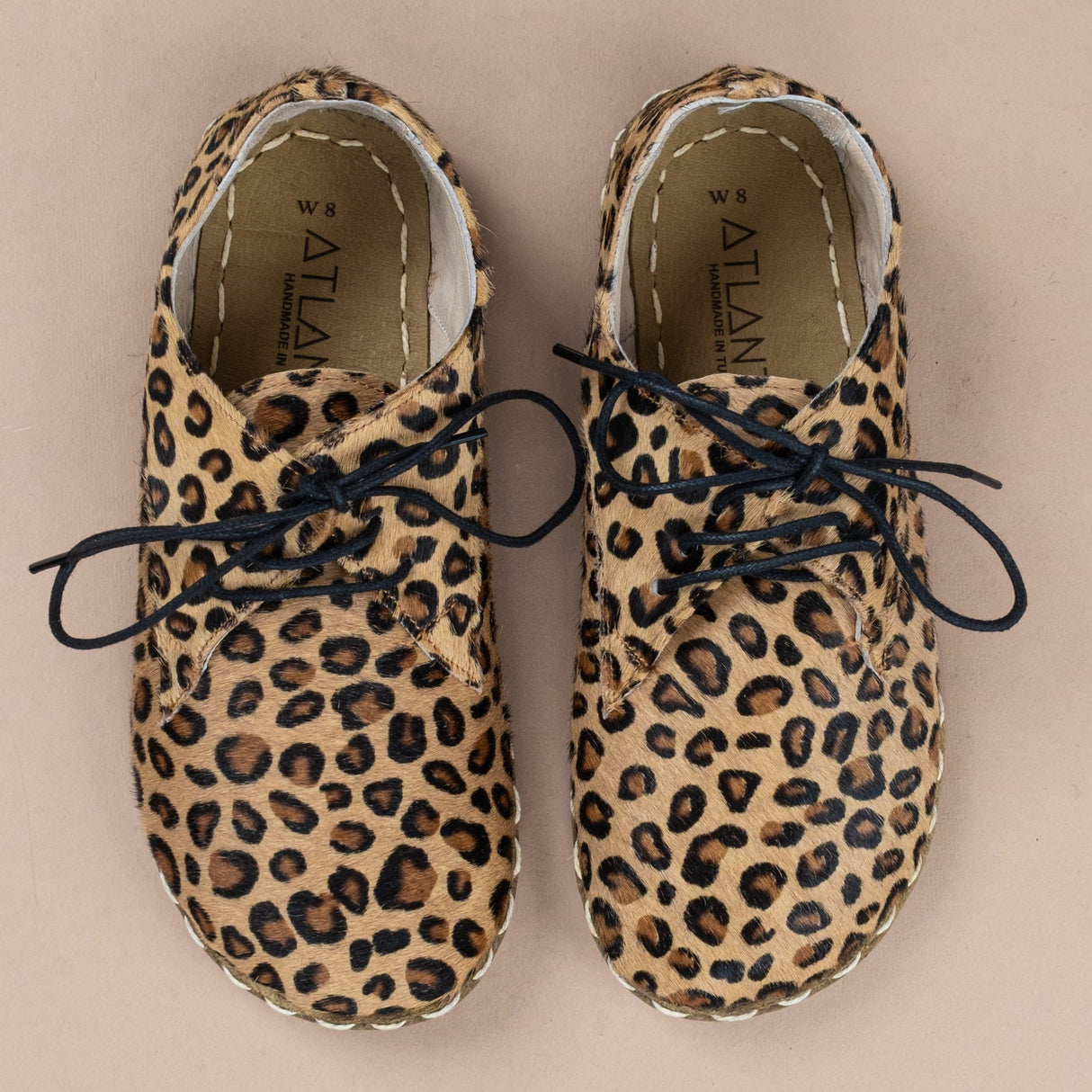 Women's Leopard Oxfords from Atlantis Handmade Shoes