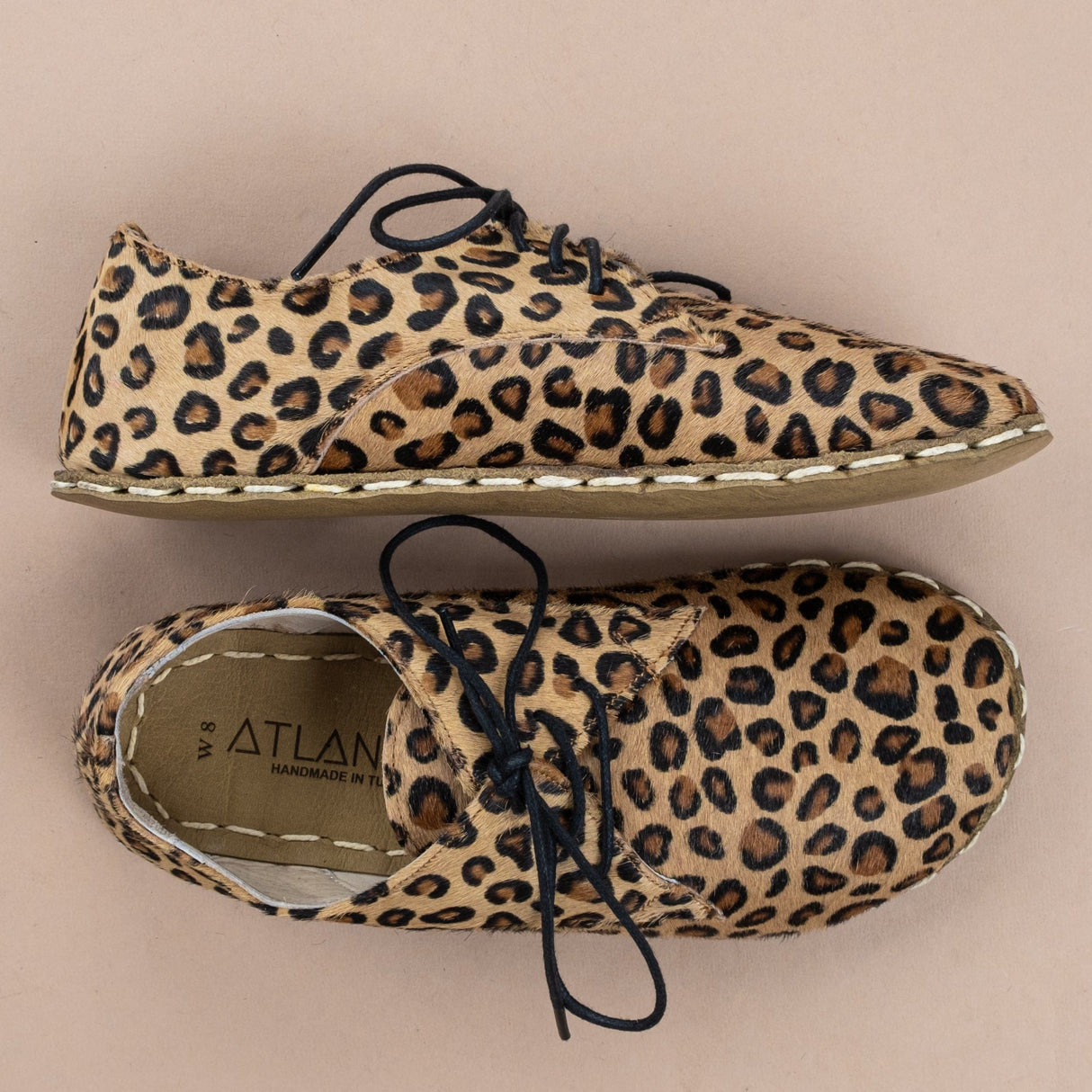 Men's Leopard Oxfords from Atlantis Handmade Shoes