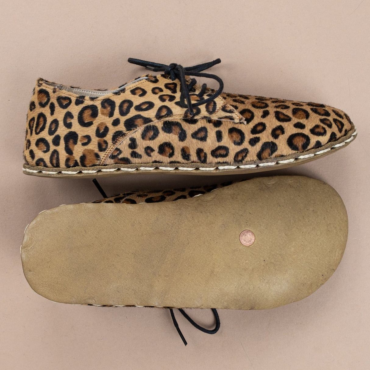 Men's Leopard Oxfords from Atlantis Handmade Shoes