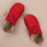 Women's Red Oxfords from Atlantis Handmade Shoes