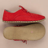 Men's Red Oxfords from Atlantis Handmade Shoes