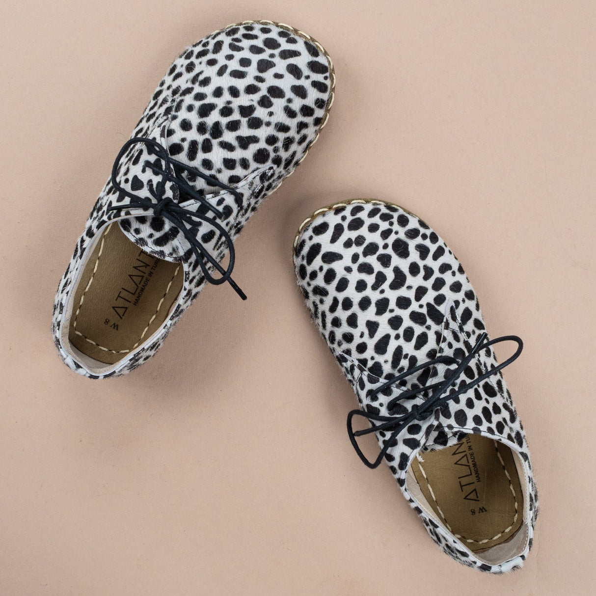 Women's Polka Dots Oxfords from Atlantis Handmade Shoes
