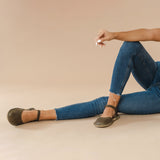Green Barefoot Sandals from Atlantis Handmade Shoes