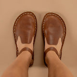 Lion Closed Toe Barefoot Sandals from Atlantis Handmade Shoes
