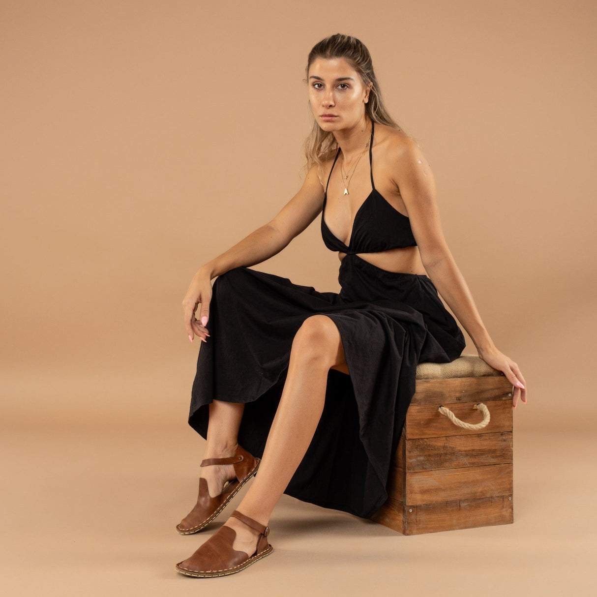 Lion Closed Toe Barefoot Sandals from Atlantis Handmade Shoes