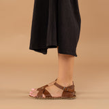 Lion Criss-Cross Barefoot  from Atlantis Handmade Shoes