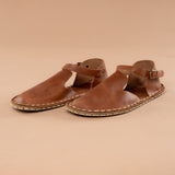 Lion Closed Toe Barefoot Sandals from Atlantis Handmade Shoes