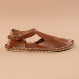 Lion Closed Toe Barefoot Sandals from Atlantis Handmade Shoes