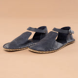Blue Closed Toe Barefoot Sandals from Atlantis Handmade Shoes