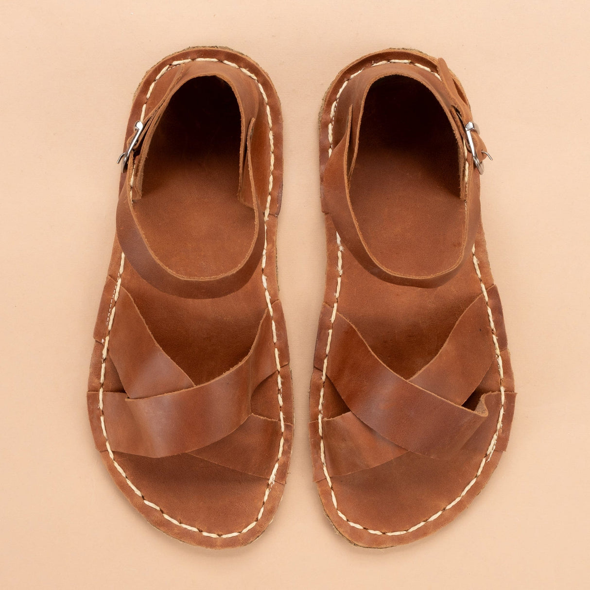 Lion Criss-Cross Barefoot  from Atlantis Handmade Shoes