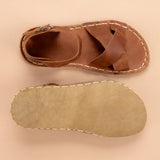 Lion Criss-Cross Barefoot  from Atlantis Handmade Shoes
