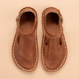 Lion Closed Toe Barefoot Sandals from Atlantis Handmade Shoes