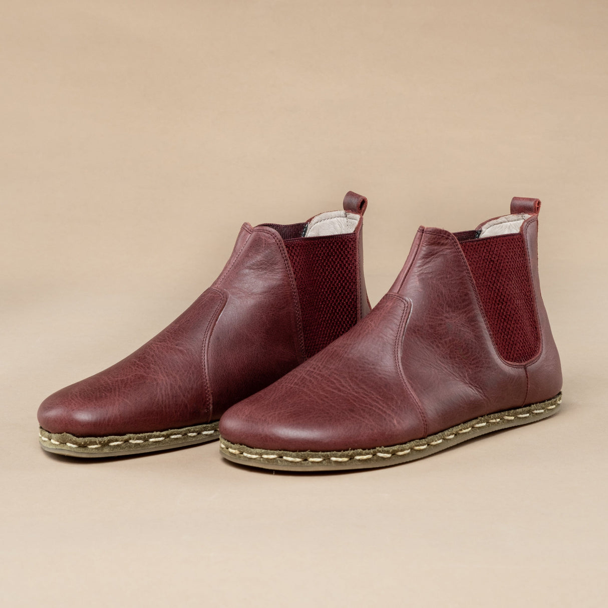 Women's Scarlet Barefoot Chelsea Boots from Atlantis Handmade Shoes