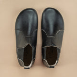 Men's Black Barefoot Chelsea Boots From Atlantis Handmade Shoes