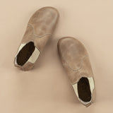 Men's Tan Barefoot Chelsea Boots from Atlantis Handmade Shoes