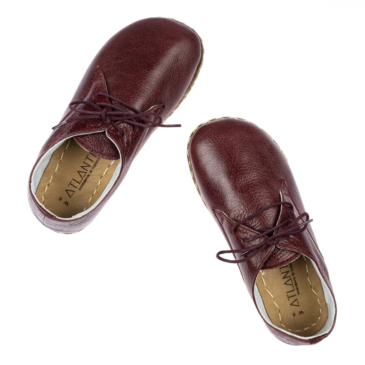 Men's Bordeaux Oxfords from Atlantis Handmade Shoes