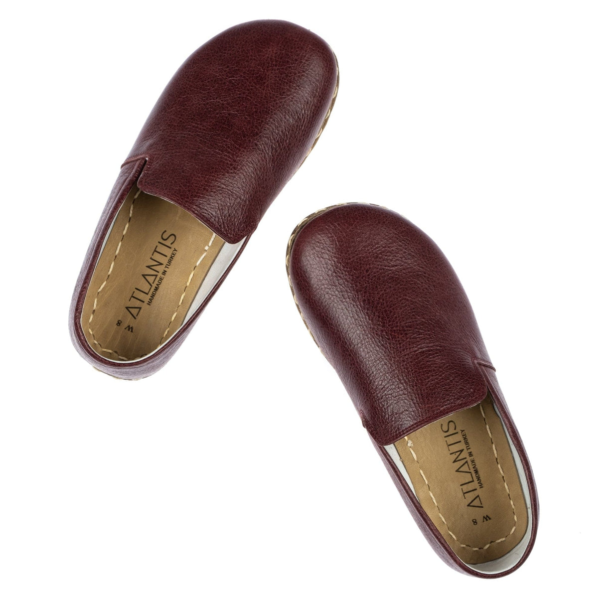 Men's Bordeaux Minimalists from Atlantis Handmade Shoes