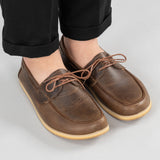 Women's Coffee Boat Shoes from Atlantis Handmade Shoes