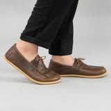 Women's Coffee Boat Shoes from Atlantis Handmade Shoes